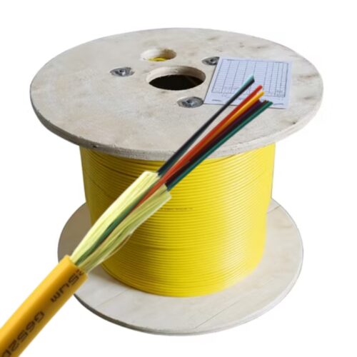 RS461110 12 Core Fiber Optic Cable SM GJFJV Tight Buffered