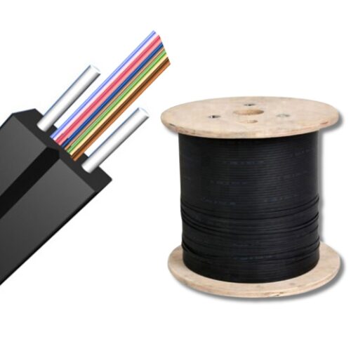 RS461104 FTTH 8 core Drop Cable GJXH SM 1km
