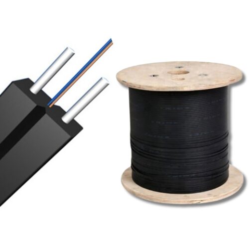 RS461102 FTTH 2 core Drop Cable GJXH SM 1km