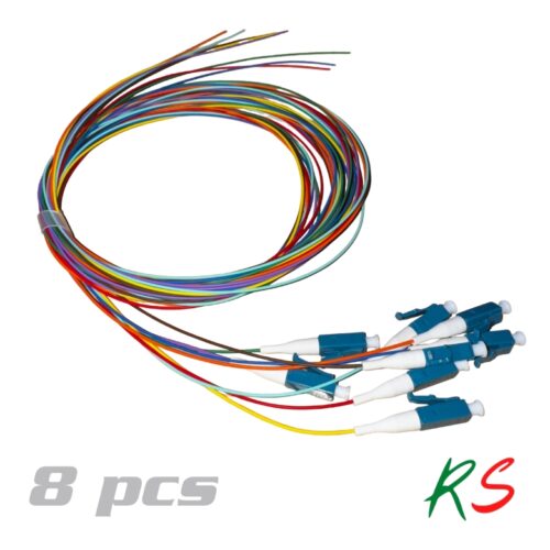 LC/UPC SM Splicing Pigtail 0.9mm,8 Color 2m RS460214