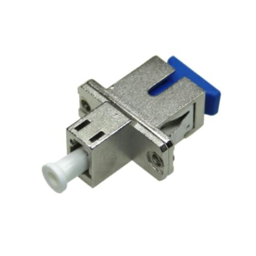 SC/UPC to LC/UPC Simplex Hybrid Fiber Optic Adapter