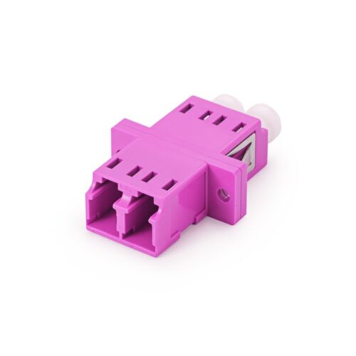 LC Duplex MM Fiber Optic Adapter RS460105